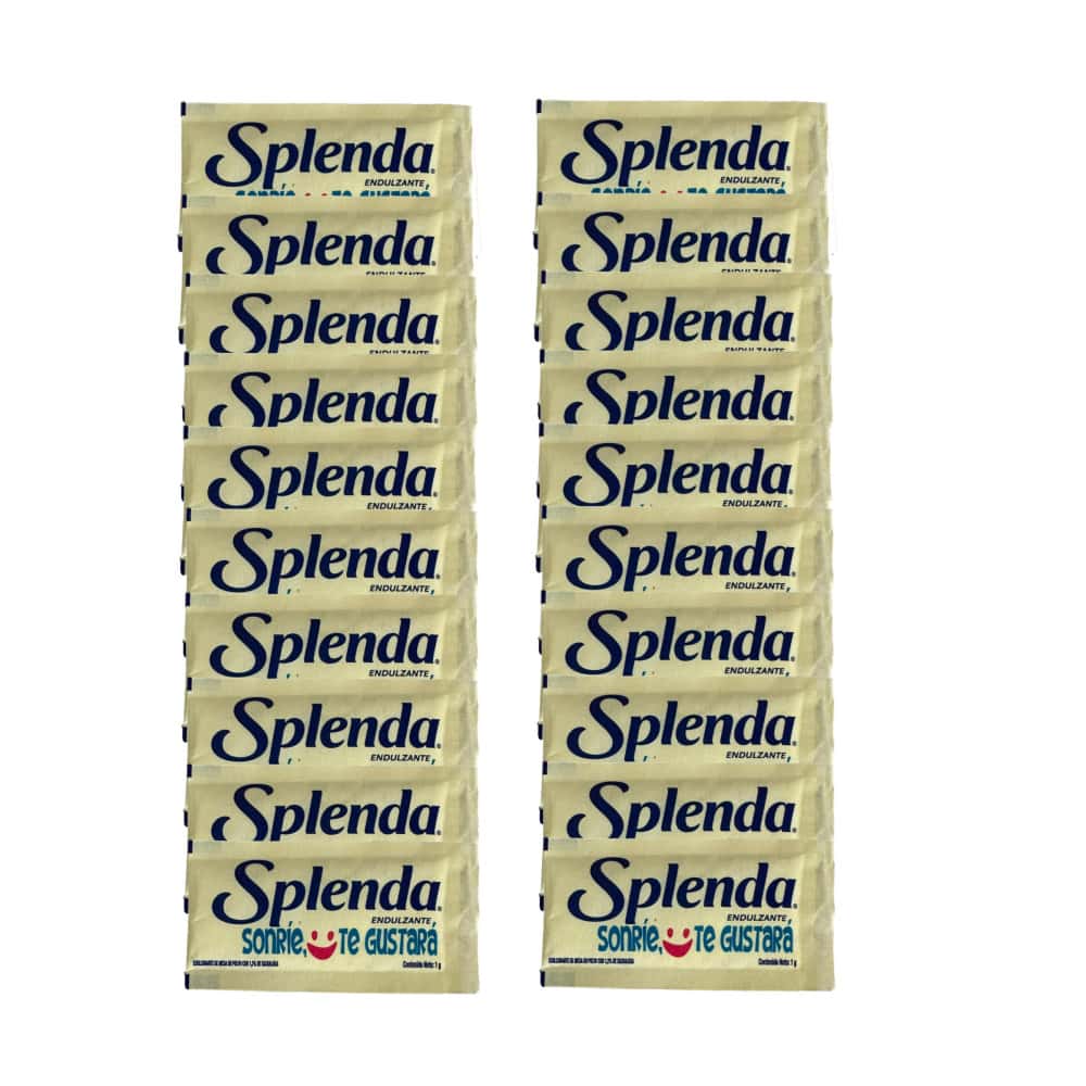 Edulcorante con 1.2% de sucralosa Splenda (20 x 1 g) - Miniatura 3