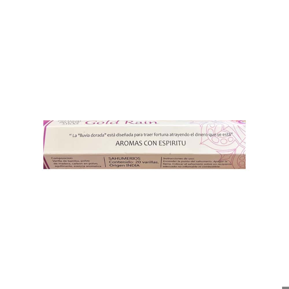 Incienso aromático lluvia de oro SAV Collection (20 U) - Miniatura 3