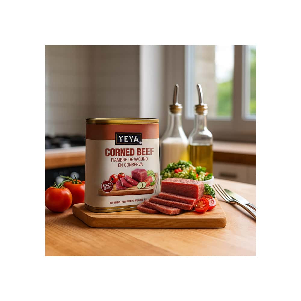 Carne de res en conserva - spam - Yeya (24 x 340 g / 12 oz) - Miniatura 5