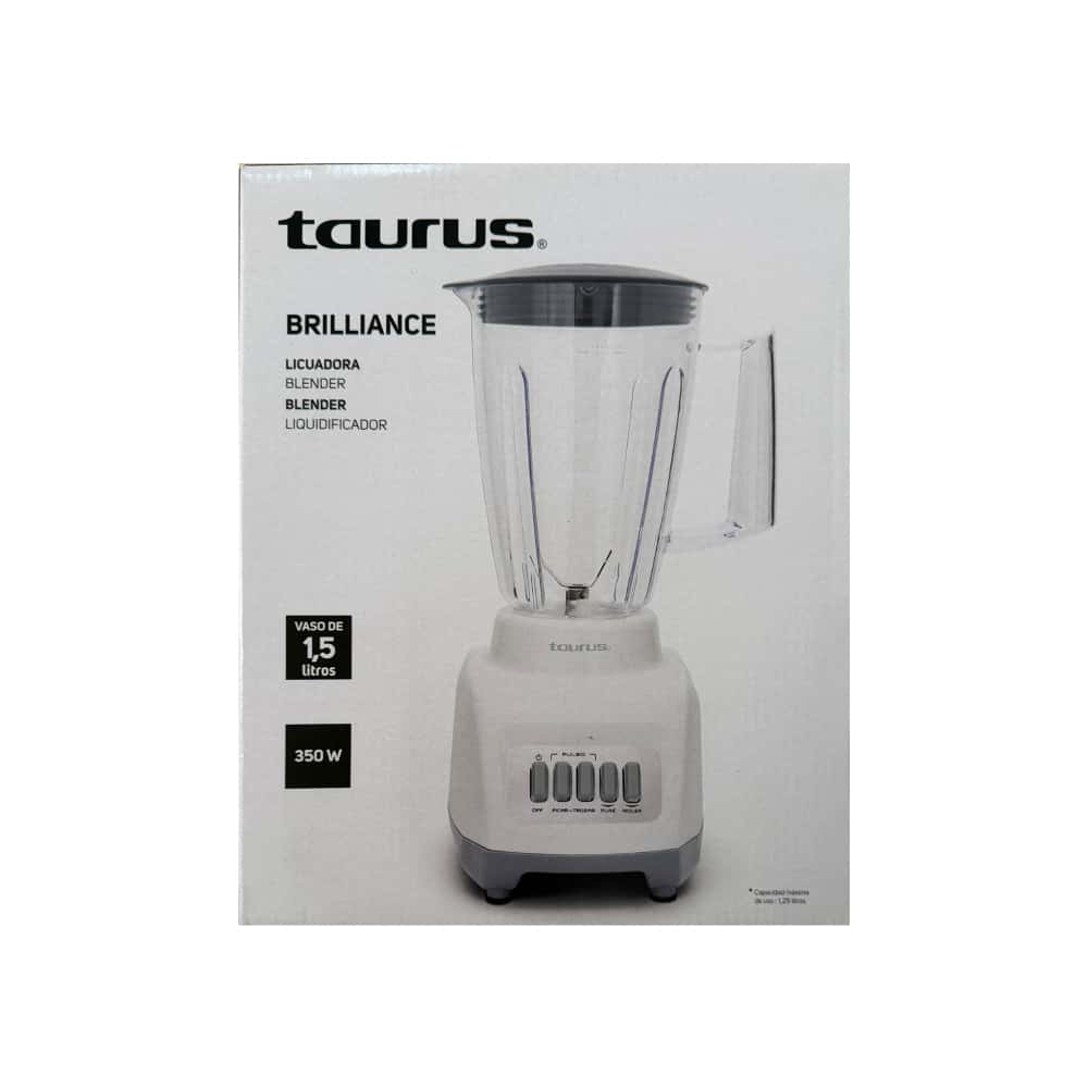 Licuadora blanca 350 W Taurus Brilliance - Miniatura 2