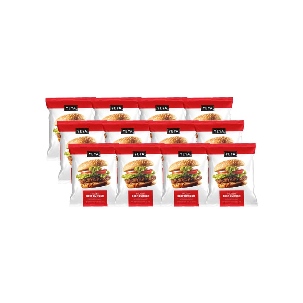 Hamburguesa de carne de res YEYA (12 x 80 g / 2.8 oz) - Miniatura 1