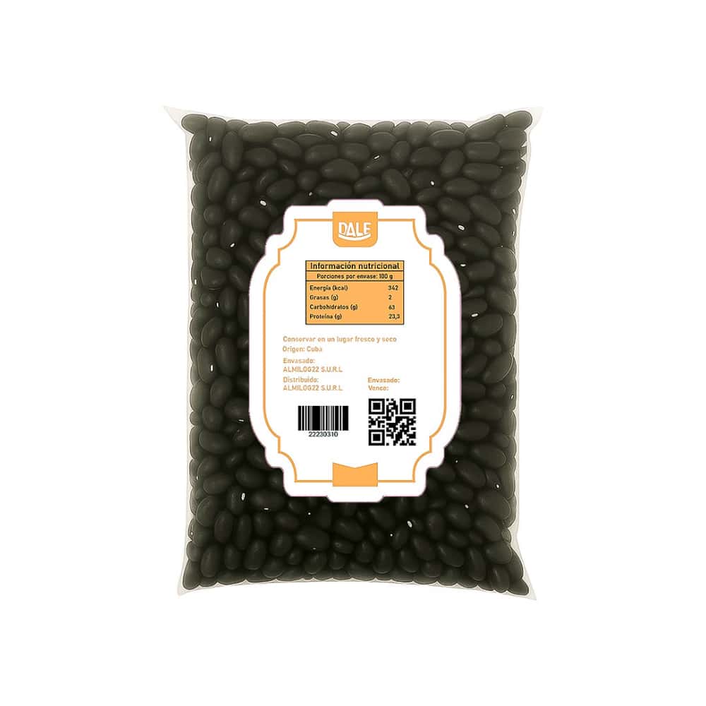 Frijoles negros Dale (907 g / 2 lb) - Miniatura 3