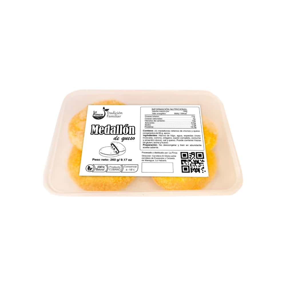 Medallón de queso La Finca (4 x 65 g / 2.29 oz) - Miniatura 3
