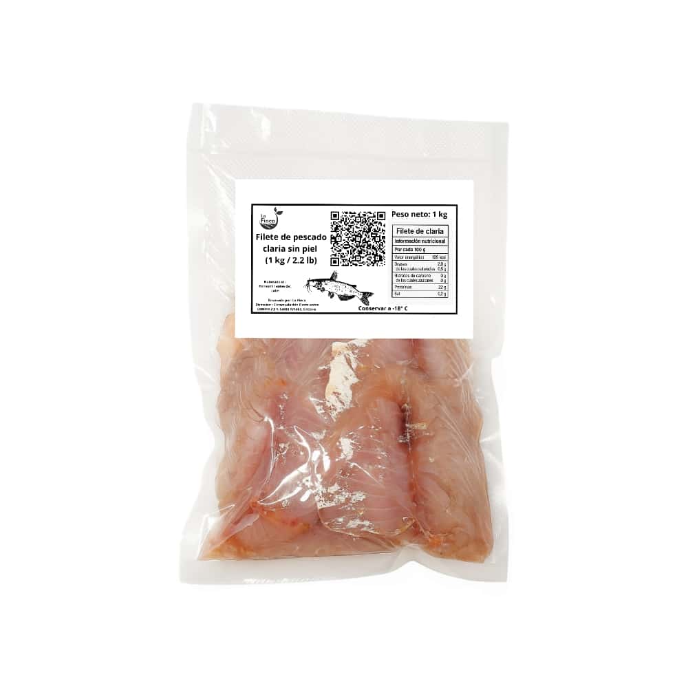 Filete de pescado Claria sin piel La Finca (1 kg / 2.2 lb) - Miniatura 1