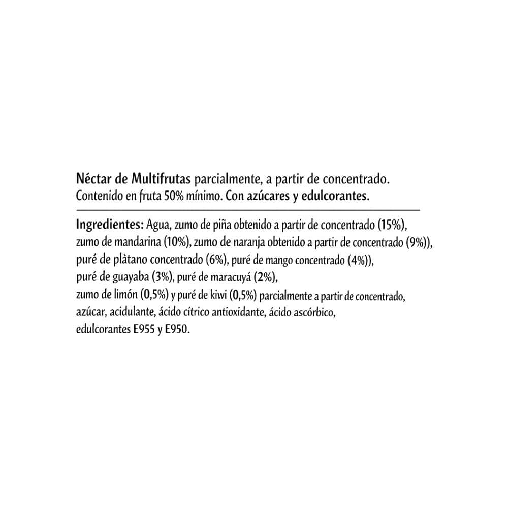 Néctar de cóctel de frutas tropicales Mocitos (1 L) - Miniatura 4