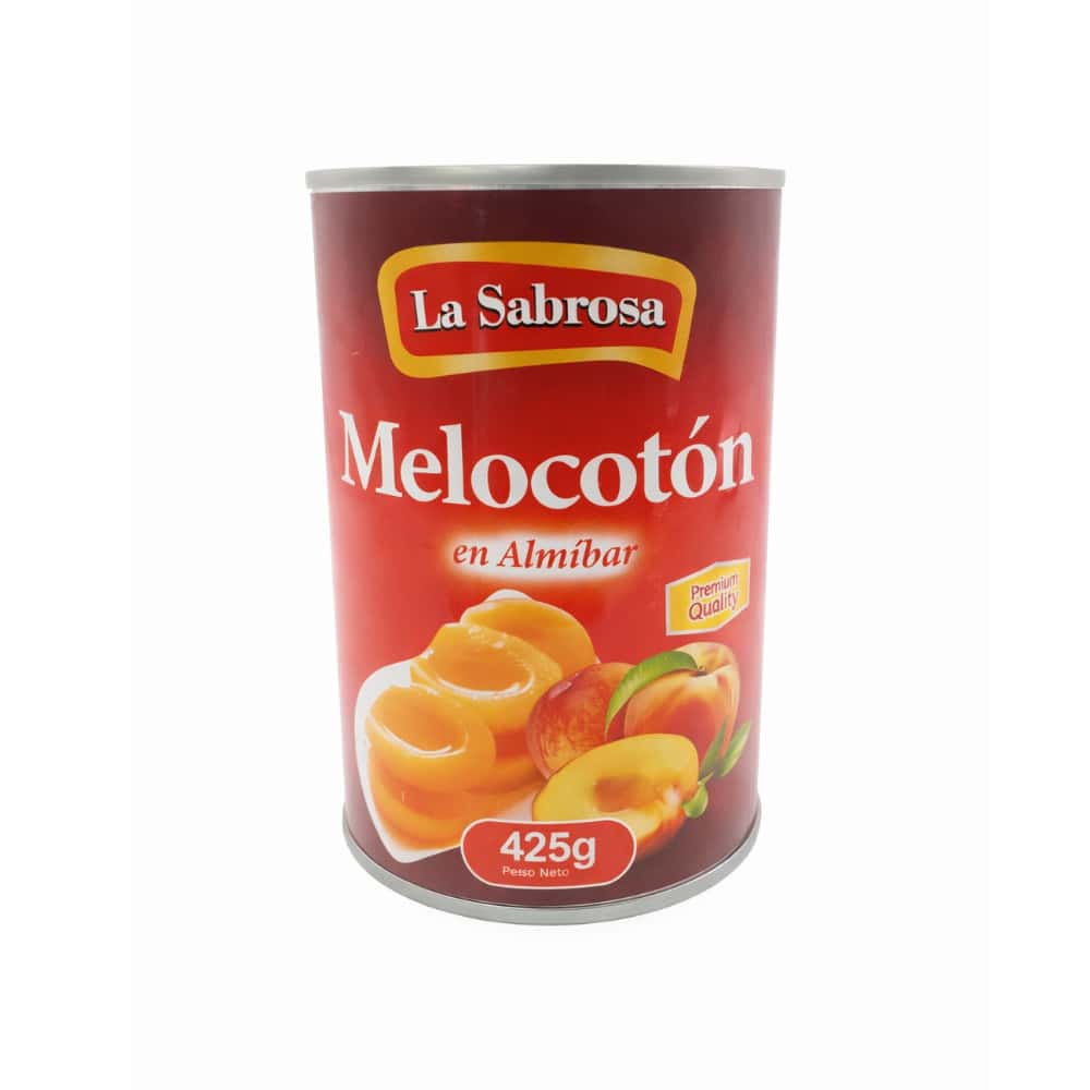 Melocotón en almíbar La Sabrosa (425 g / 14.99 oz) - Miniatura 1