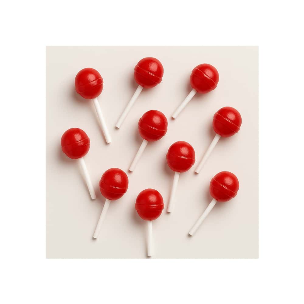 Chupa chupa sabor fresa con relleno de chicle Pop Mania Maxxi (672 g / 1.48 lb) - Miniatura 5