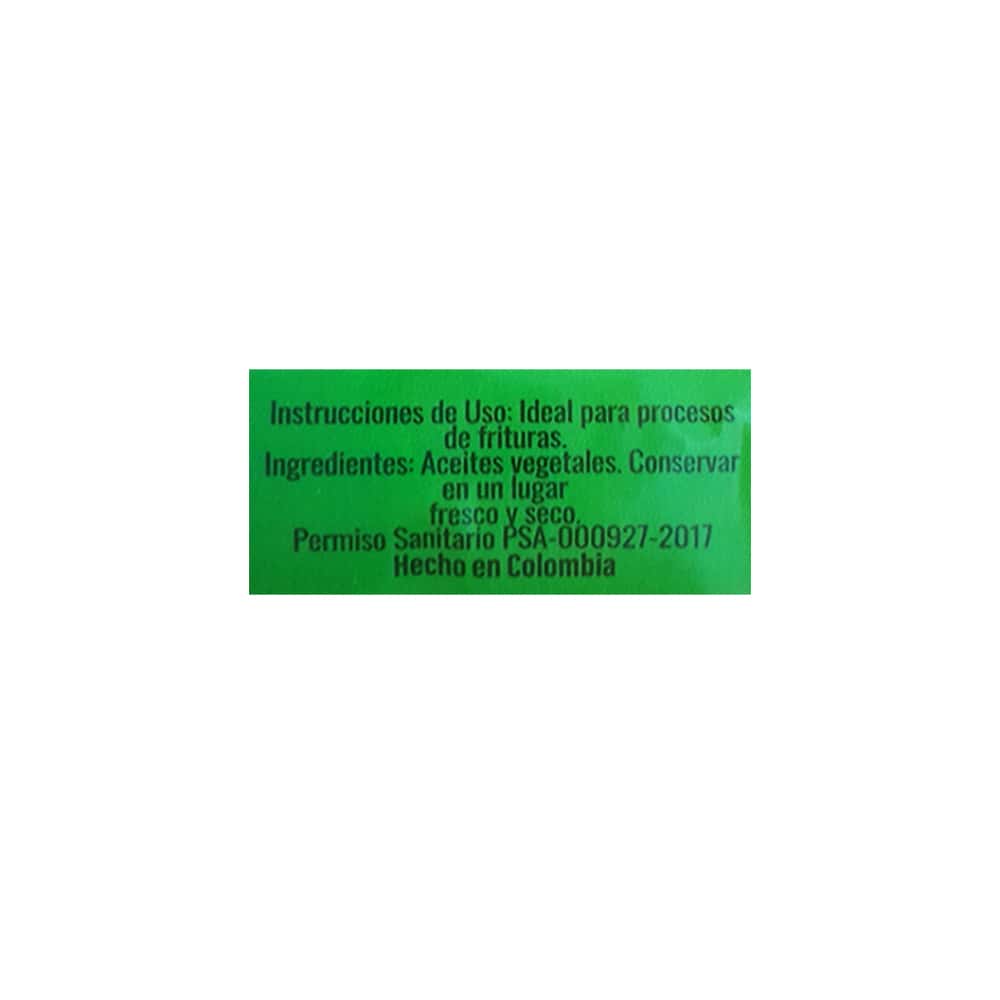 Aceite de soya CoRall (900 ml) - Miniatura 4