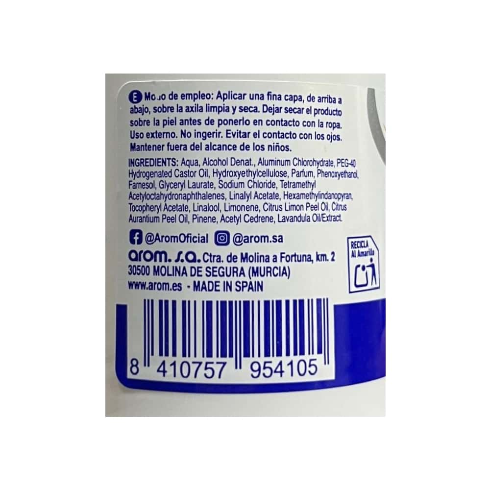 Desodorante antitraspirante para hombre Nuky (75 ml) - Miniatura 7
