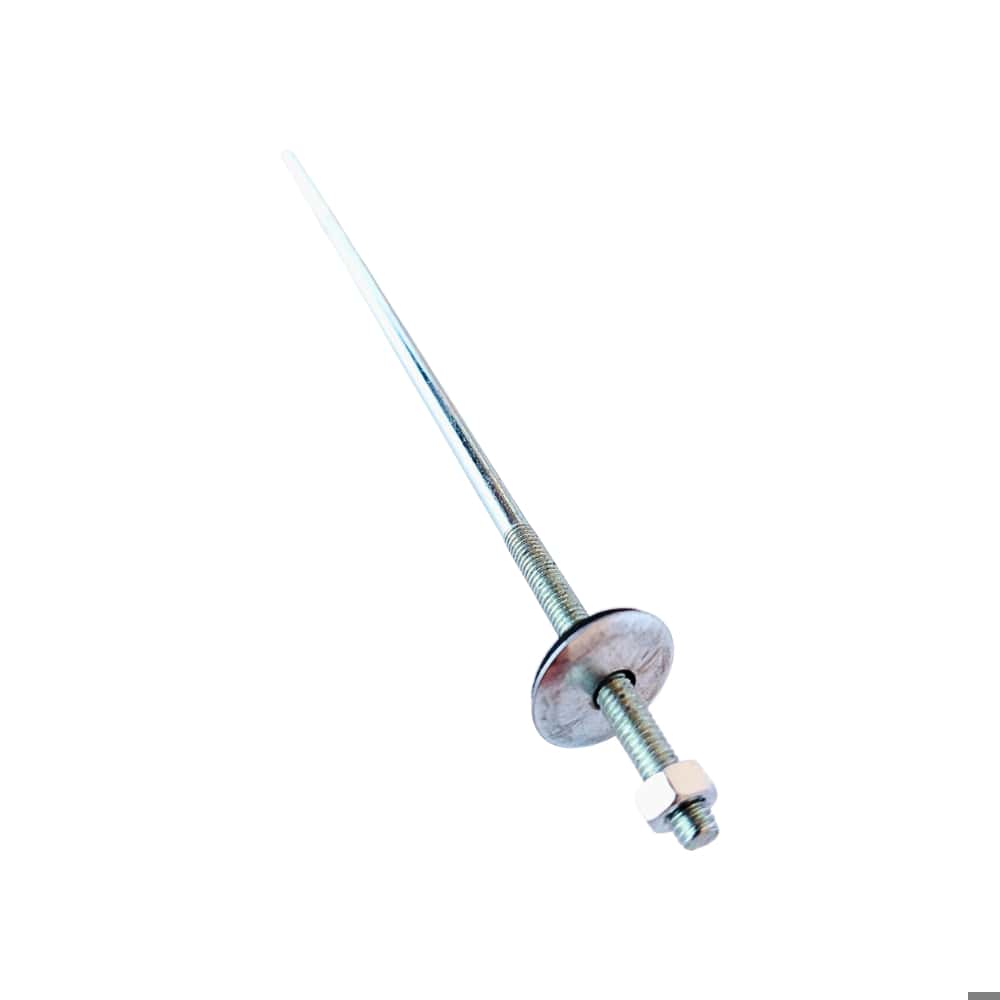 Gancho para teja metálica o de fibrocemento - 26 cm - Landpower - Miniatura 4