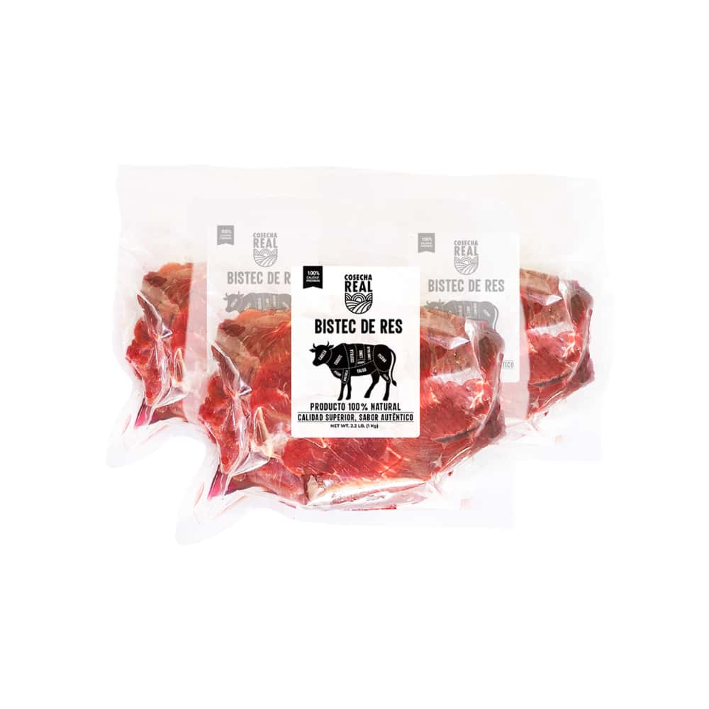 Bistec de res Cosecha Real (3 x 1 kg / 2.2 lb) - Miniatura 1