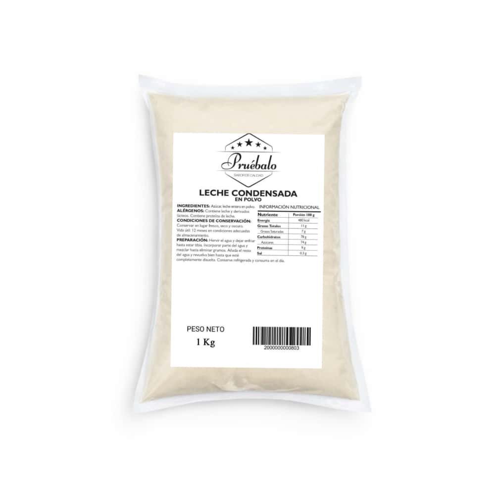Leche condensada en polvo Pruébalo (1 kg / 2.2 lb) - Miniatura 1