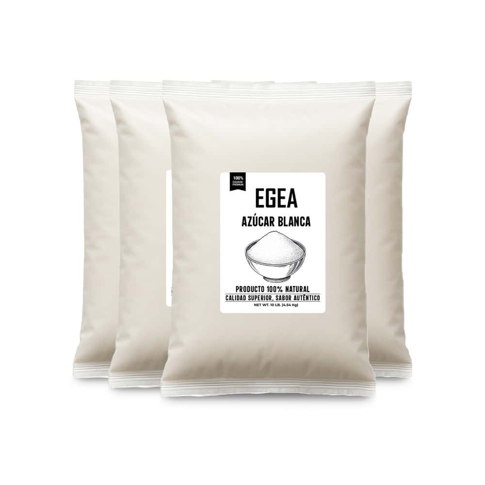 Azúcar blanca EGEA (4 x 4.54 kg / 10 lb) - Miniatura 1