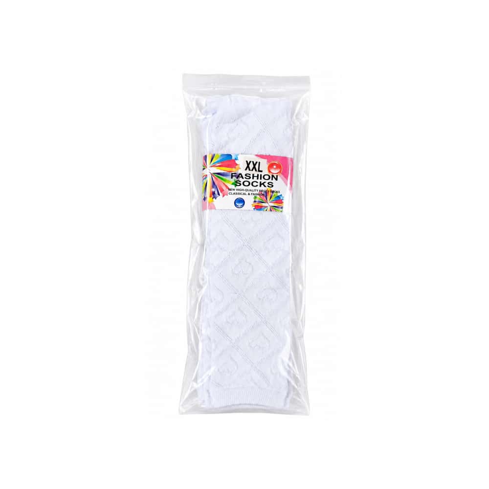 Medias blancas escolares XXL Fashion Socks (3 U) - Miniatura 3