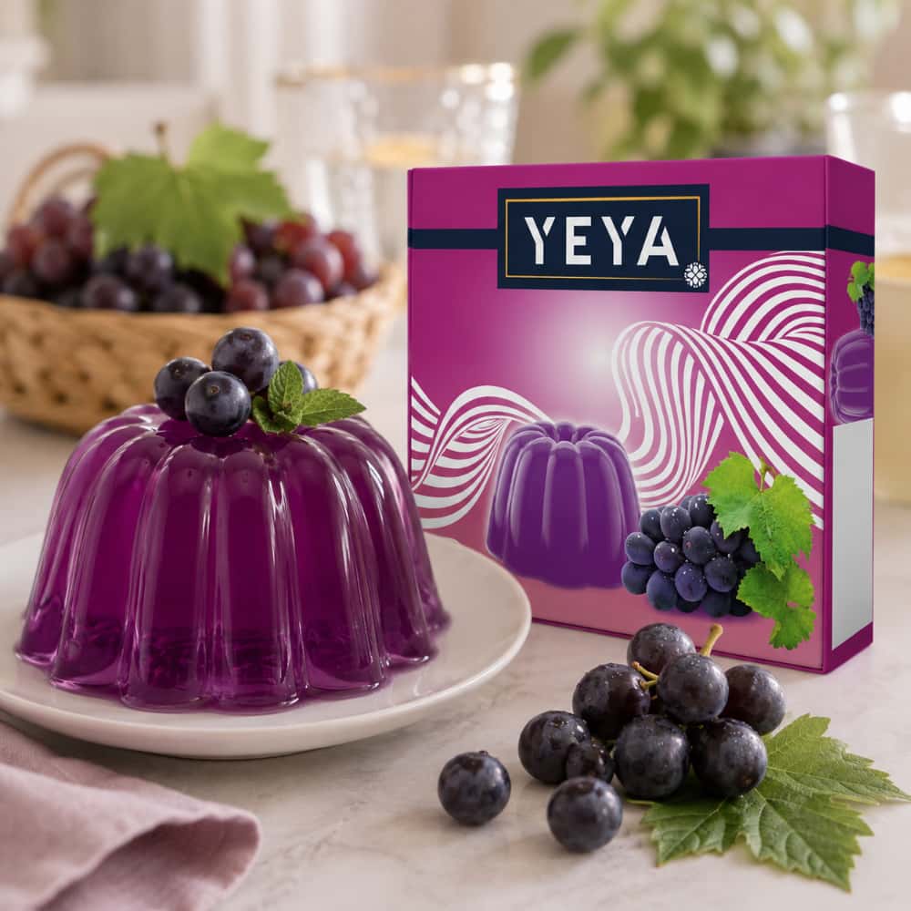 Gelatina sabor uva YEYA (20 g) - Miniatura 3