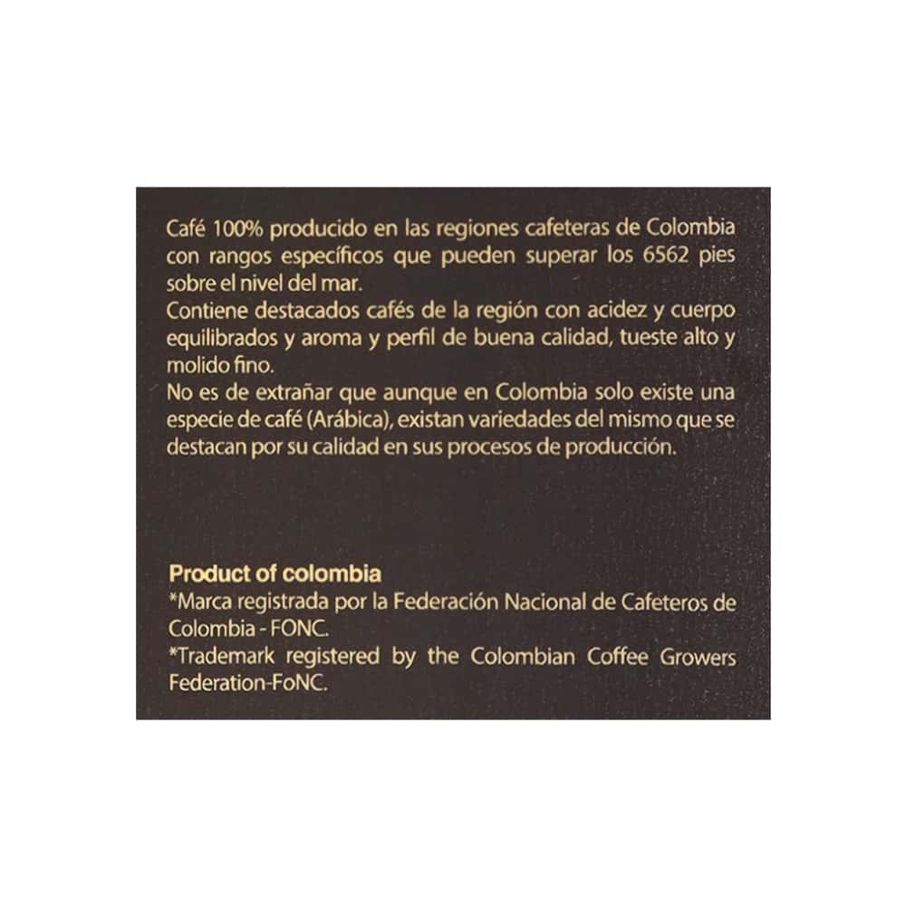Café premium 100% Ziva (640 g / 1.41 lb) - Miniatura 4