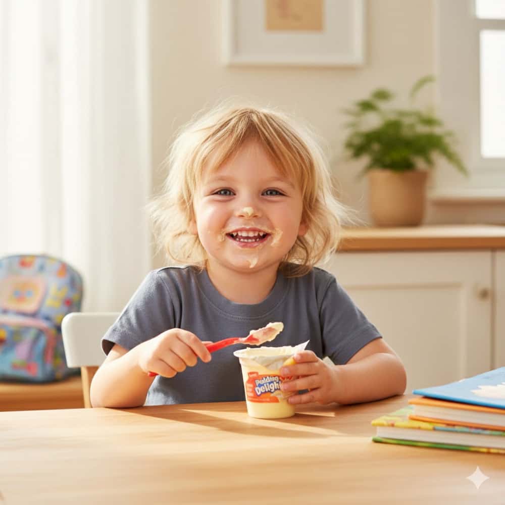 Natilla de vainilla Sunny's (4 x 92.1 g / 3.25 oz) - Miniatura 4