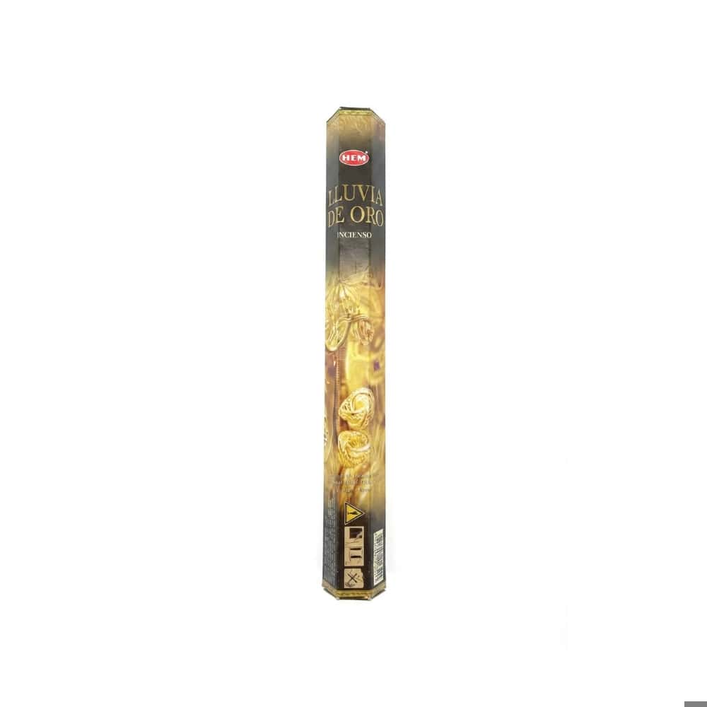 Incienso aromático lluvia de oro HEM (20 U) - Miniatura 2