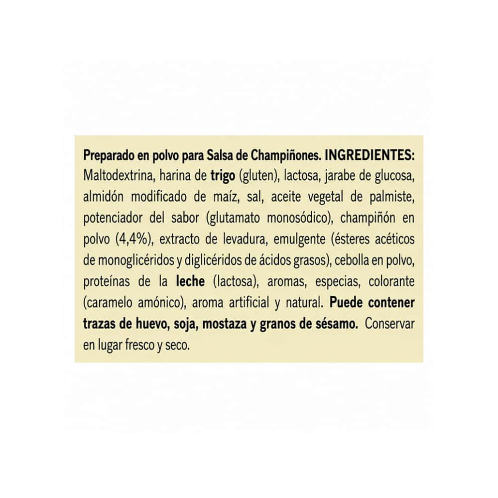 Salsa de champiñones CalNort (30 g / 1.06 oz) - Miniatura 3