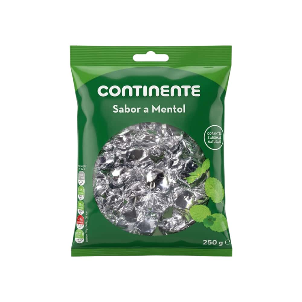 Caramelos de mentol Continente (250 g / 8.82 oz) - Miniatura 1