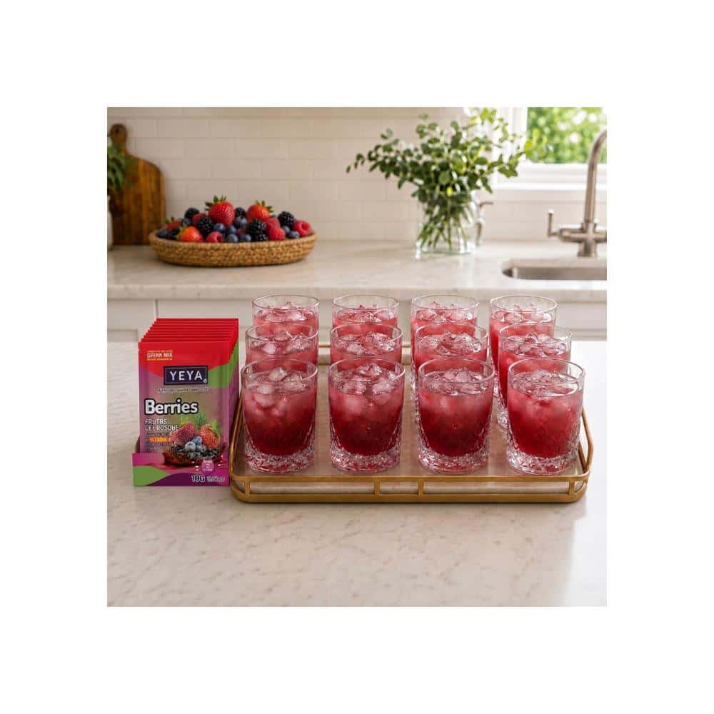 Refresco instantáneo sabor frutos del bosque YEYA (26 x 10g / 0.35 oz) - Miniatura 3