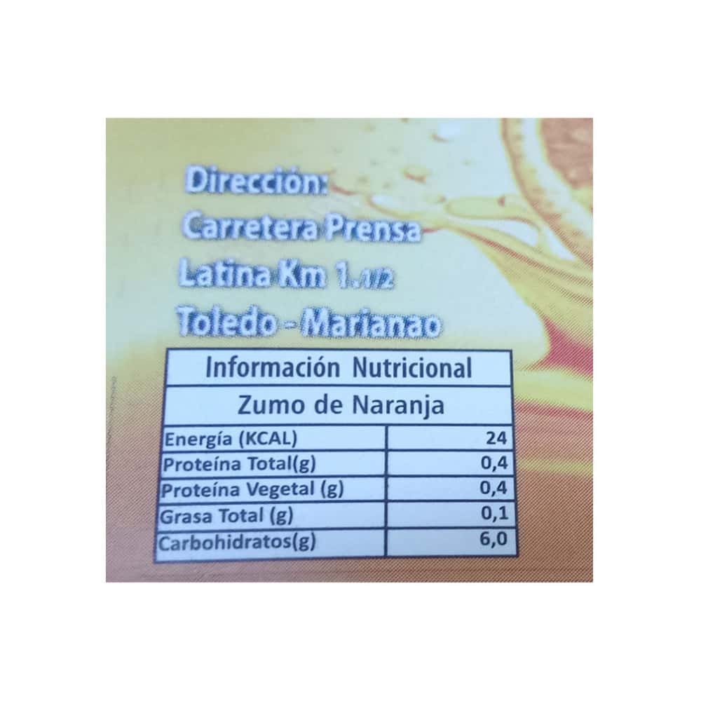 Zumo de naranja La victoria (1 L) - Miniatura 7
