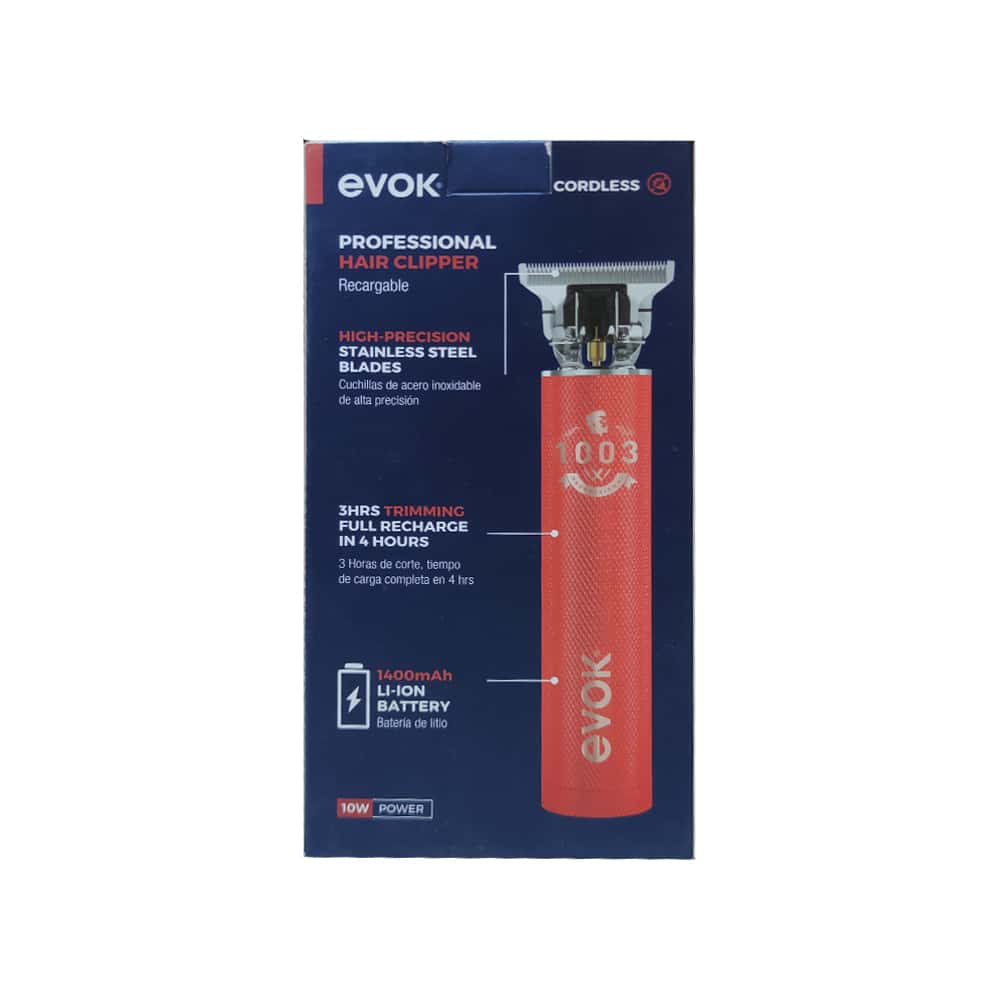 Máquina cortadora profesional recargable para el corte de cabello Evok - Miniatura 8