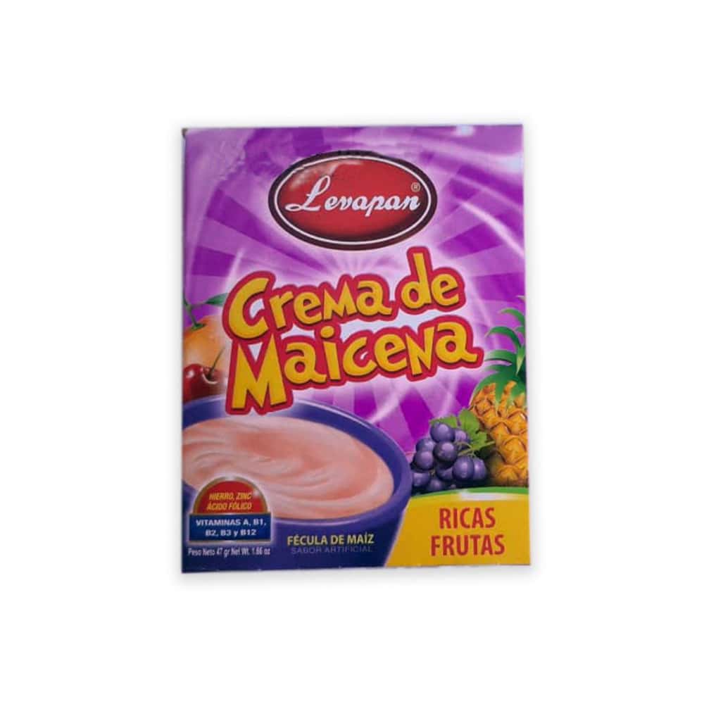 Crema de maicena con sabor a ricas frutas Levapan (47 g / 1.66 oz) - Miniatura 6