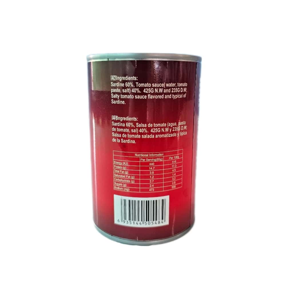 Sardina en salsa de tomate La Sabrosa (425 g / 14.99 oz) - Miniatura 7