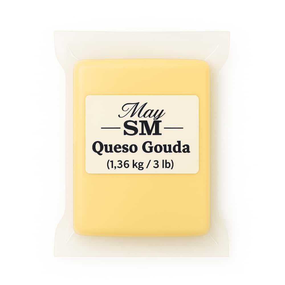 Queso gouda May SM (1.36 kg / 3 lb) - Miniatura 1