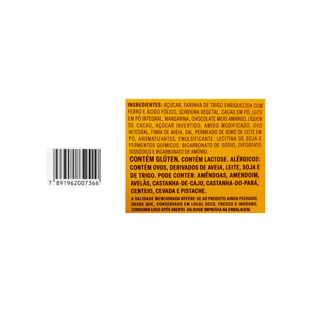 Bizcocho con relleno sabor a chocolate Bauducco (3 x 25 g) - Miniatura 3