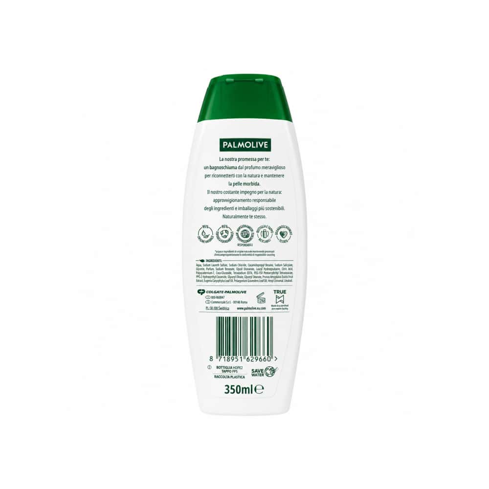 Gel de ducha con extractos de flor de almendro y leche hidratante Naturals Palmolive (350 ml) - Miniatura 2