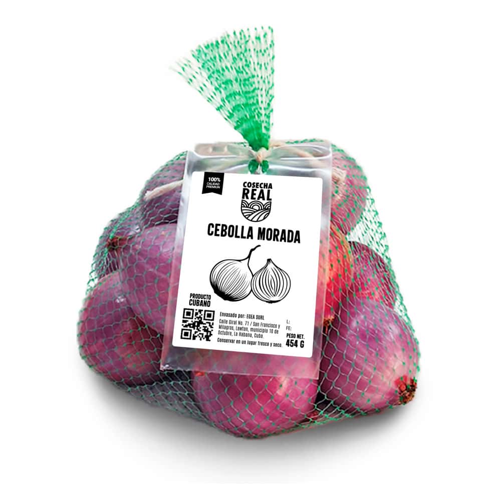 Cebolla morada Cosecha Real (454 g / 1 lb) - Miniatura 1
