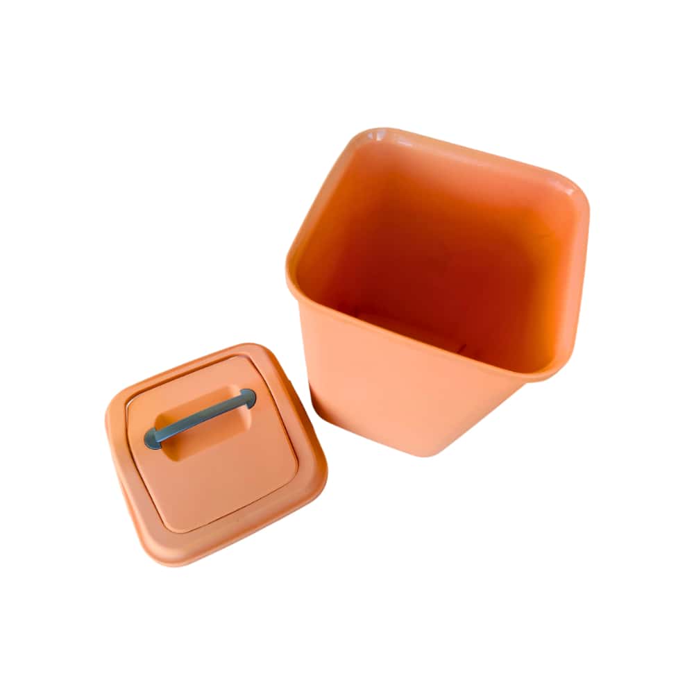 Cubo de basura portátil con tapa abatible Wastebin - Miniatura 3