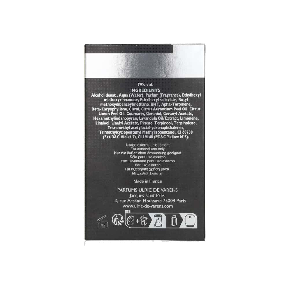 Agua de tocador versión Black Ulric de Varens (100 ml / 3.4 oz) - Miniatura 3