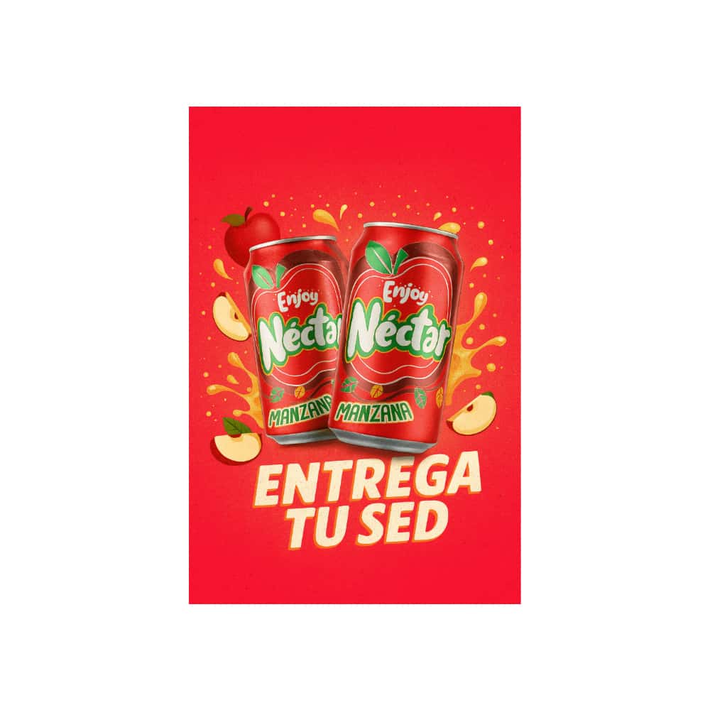 Jugo de manzana néctar Enjoy (12 x 330 ml) - Miniatura 4