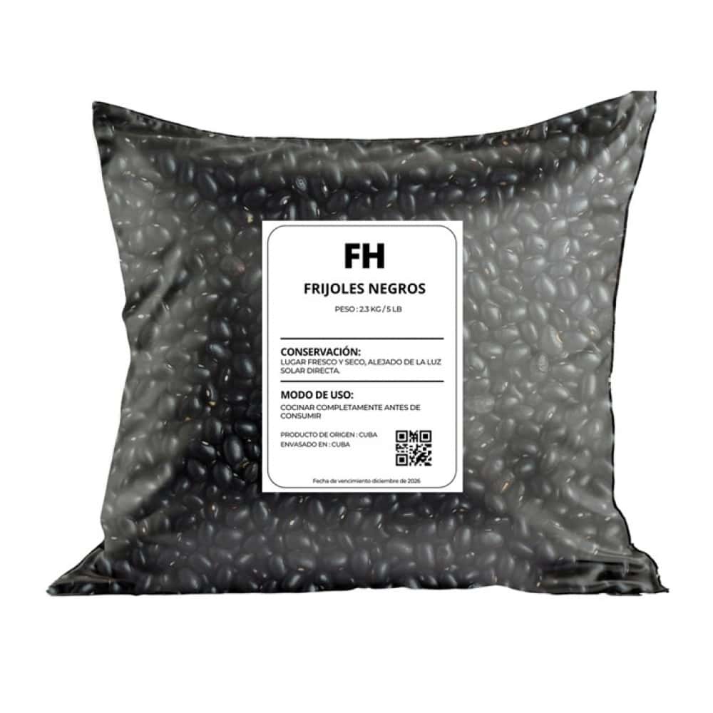 Frijoles negros (2.3 kg / 5 lb) - Miniatura 1