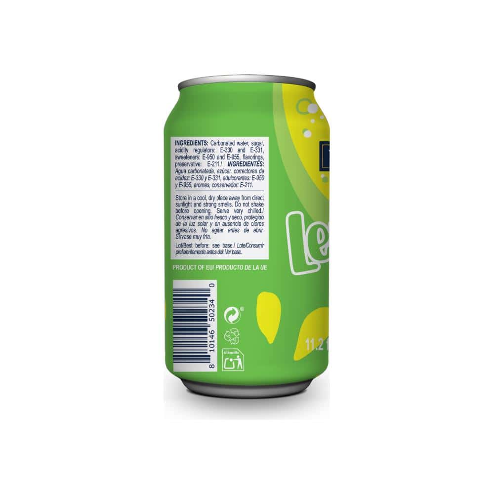 Refresco gaseado de limón YEYA (330 ml / 11.2 fl oz) - Miniatura 3