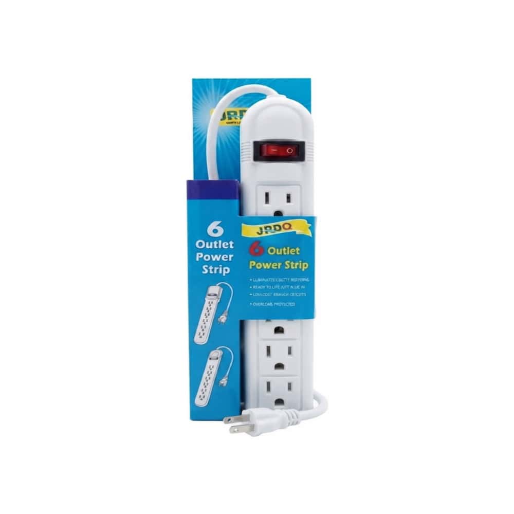 Extensión eléctrica de 6 salidas de triple espiga JRDQ - Miniatura 3