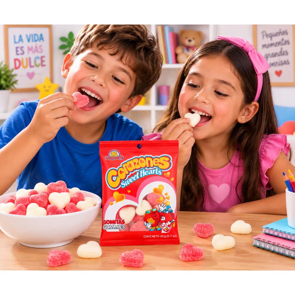 Gomitas corazones Guandy (20 g) - Miniatura 4