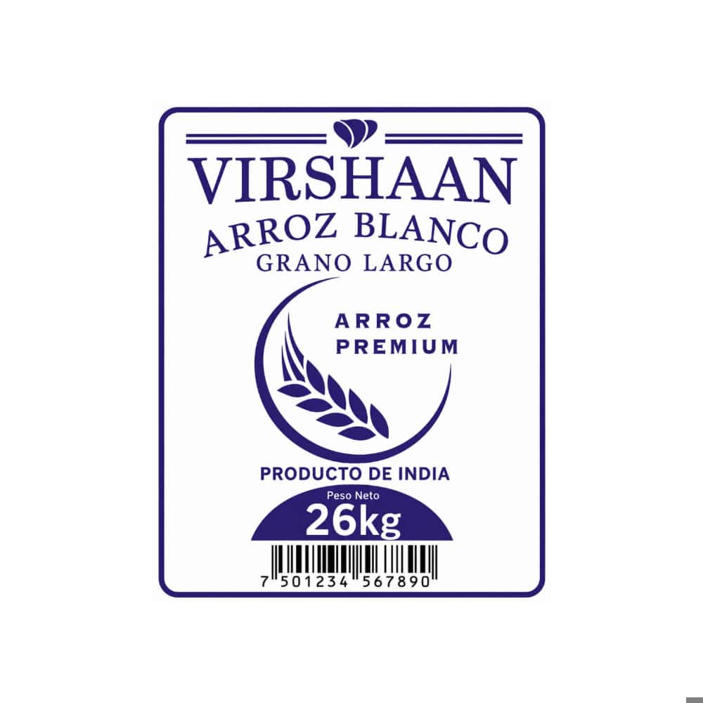 Arroz blanco grano largo Virshaan (26 kg / 57.32 lb) - Miniatura 3