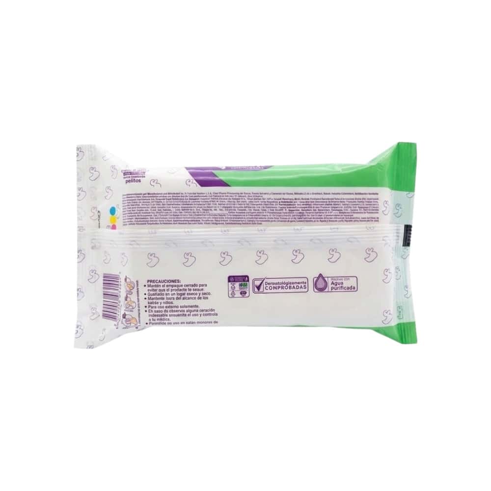 Toallitas húmedas de aloe vera Pequeñín (50 U) - Miniatura 2