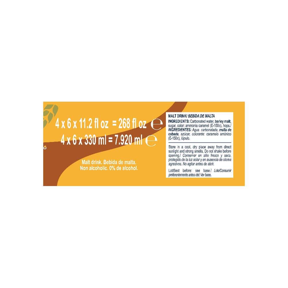 Caja de malta YEYA (24 x 330 ml) - Miniatura 3