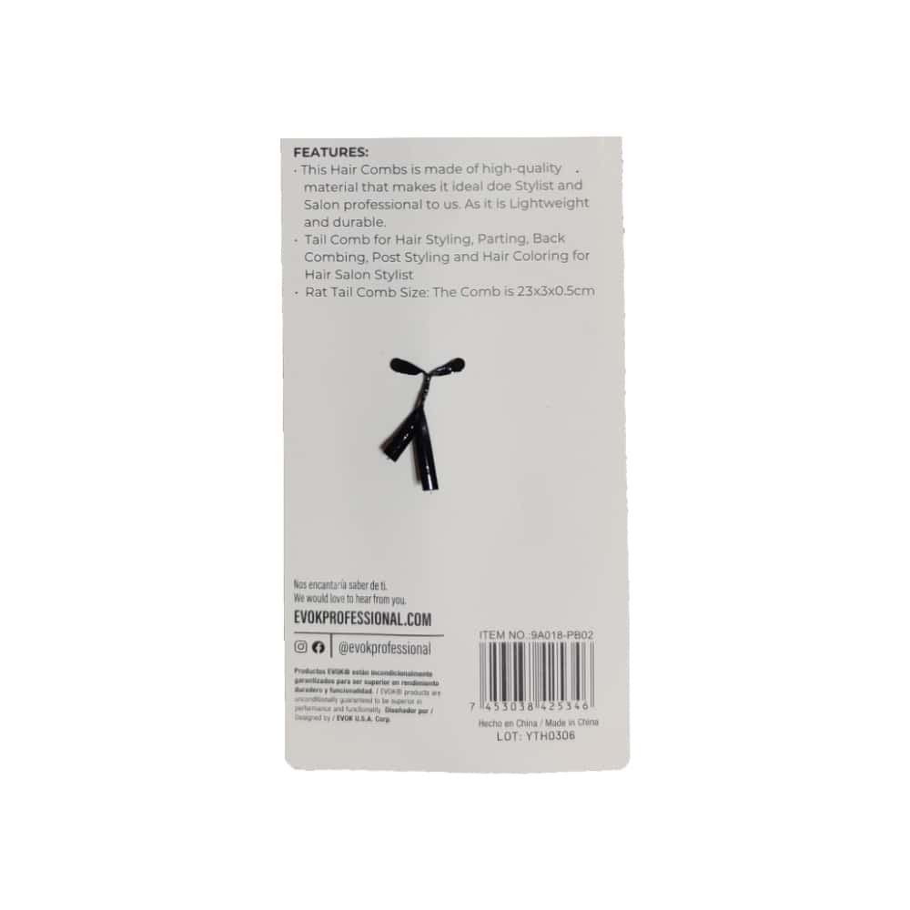 Peine cabo largo para el cabello Evok - Miniatura 3
