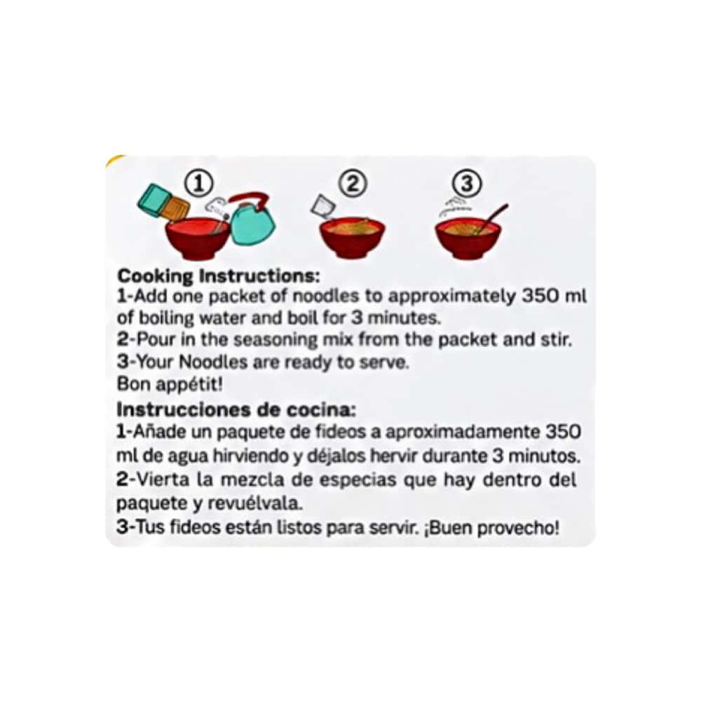 Sopa de fideos instantáneos sabor pollo Jolyni (2 x 85 g / 3 oz) - Miniatura 4