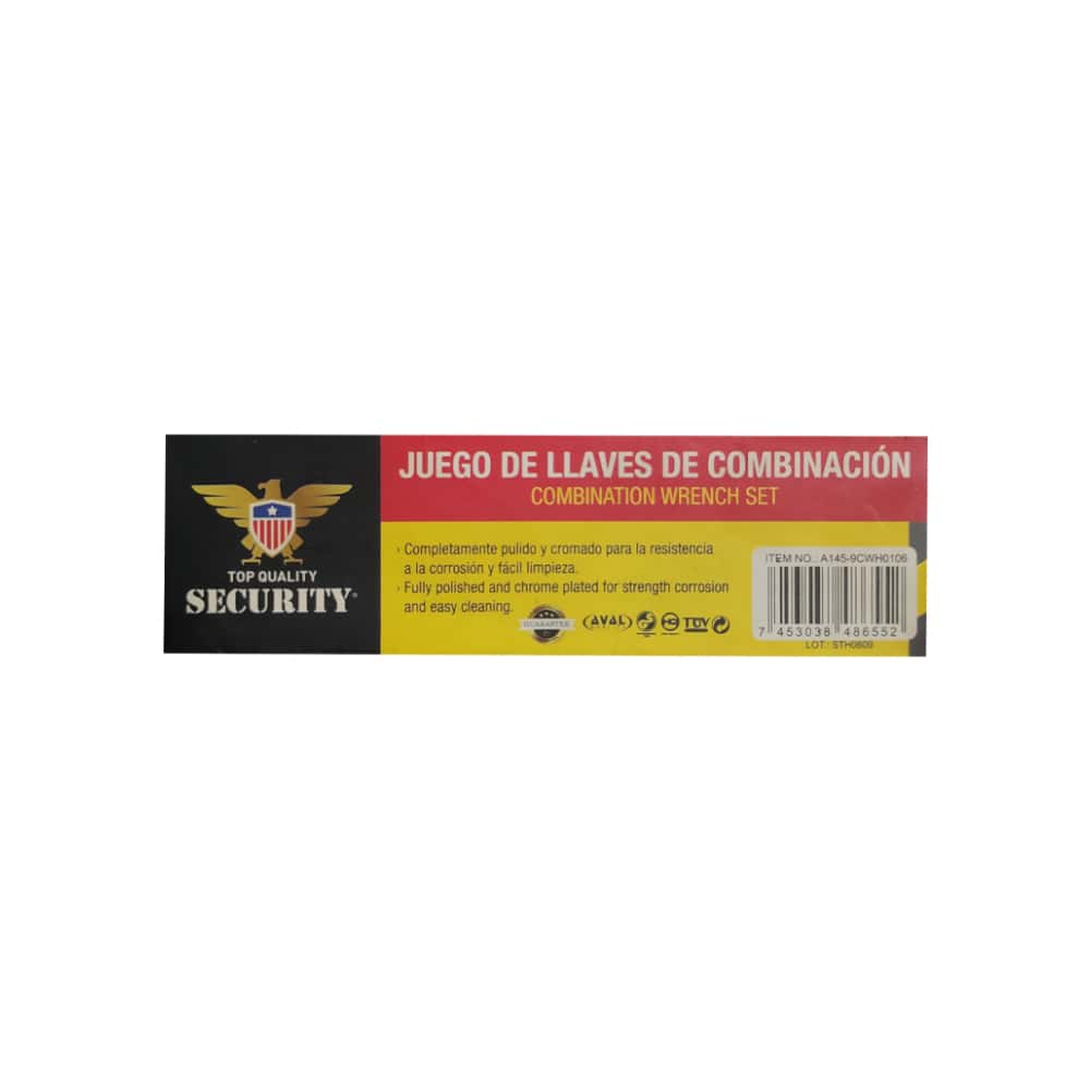 Juego de llave combinada Security (6 U) - Miniatura 7