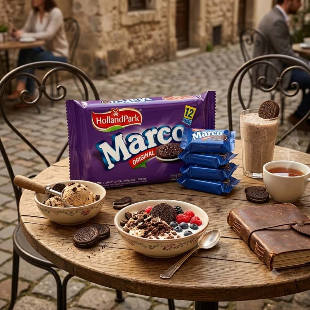 Galletas de chocolate con relleno sabor vainilla Marco Holland Park (360 g / 12.69 oz) - Miniatura 5
