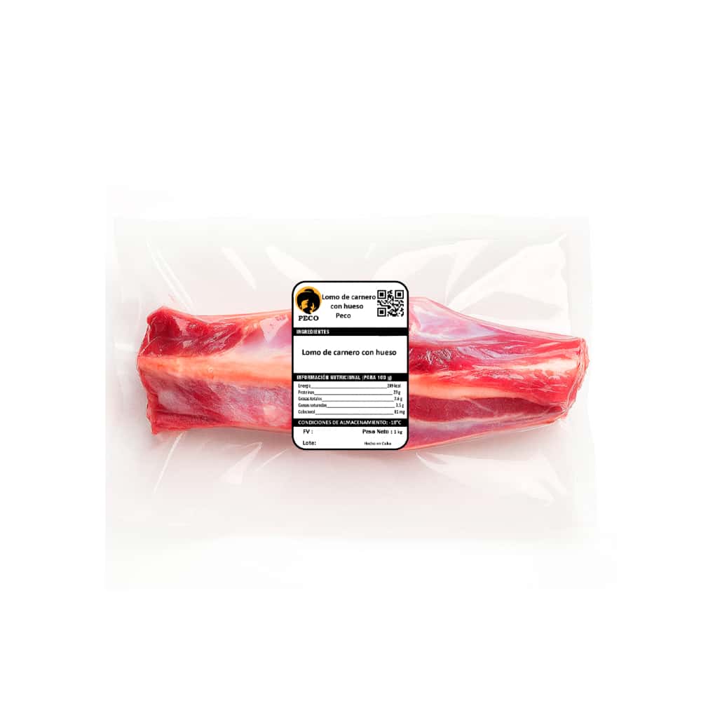 Lomo de carnero con hueso Peco (1 kg / 2.2 lb) - Miniatura 2