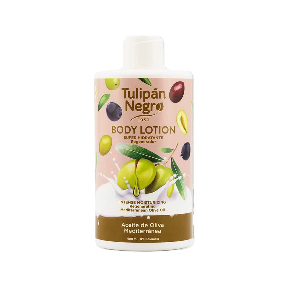 Crema corporal de aceite de oliva Tulipán Negro (400 ml) - Miniatura 1