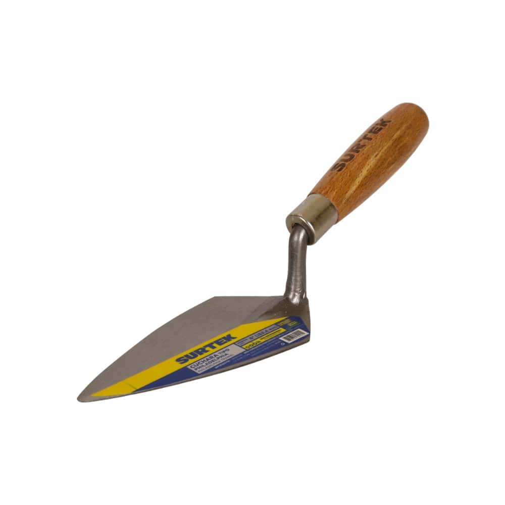 Cuchara de albañil tipo Philadelphia forjada a una pieza de 6" Surtek CFP6 - Miniatura 3